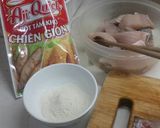 Hình bước làm 3 của món Salad cá chiên giòn