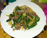 Foto langkah ke 3 dari resep Cah Daging Sapi Cabai Hijau.