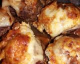 Foto del paso 8 de la receta: Albóndigas de carne gratinadas