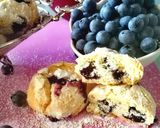 Foto del passaggio 6 della ricetta Biscotti screpolati ai mirtilli