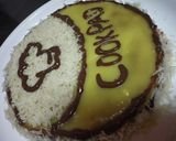A picture of step 8 of Custard coconut cake.