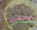 รูปขั้นตอนการทำที่ 6 ของ ซูชิข้าวผัดน้ำพริกกะปิ