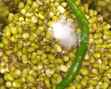 A picture of step 1 of Moong dal mini pancake (healthy).