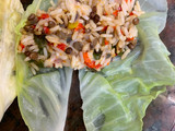 Rollitos de Repollo con arroz 😂