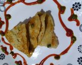 A picture of step 6 of Crispy potato cheela.
