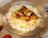 Foto del paso 6 de la receta: 🍳 Omelette de chauchas, tomate y muzzarella - mismos ingredientes, dos versiones 🍳
