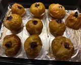 Sültalma, mini marcipános-almásrétessel, vaníliás tojáslikörös szósszal recept fázis 1 fotója