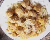 A kis "hamis" bakonyi húsgombóc, spagettivel recept fázis 5 fotója
