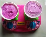 Foto langkah ke 10 dari resep Es krim buah naga rumahan lembut.