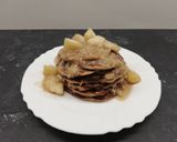 Mini almás-fahéjas zabpalacsinta recept fázis 4 fotója