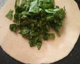 Palak paratha recipe step 4 photo