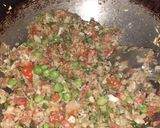 A picture of step 4 of Veg Mayo Frankie.