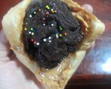 รูปขั้นตอนการทำที่ 2 ของ 🍫ไอติมขนมปังช็อกโกแลตเนยถั่ว🍦