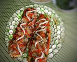 Hình bước làm 4 của món Bánh mì nướng muối ớt