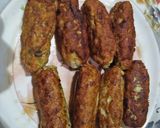 A picture of step 1 of BBQ kabab karahi.