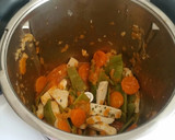Foto del paso 4 de la receta: Judías verdes con tiras de pollo. Thermomix