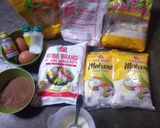 Foto langkah ke 1 dari resep Bolu kukus cokelat gluten free.