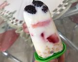 Foto del paso 6 de la receta: Helado de yogur con frutillas, moras y granola light, fresco