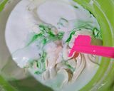 Foto langkah ke 3 dari resep Bolu Kukus Pandan Santan.