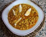 Foto del paso 6 de la receta: Guiso de garbanzos con fideos cabellín