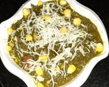 A picture of step 4 of Spinach Sweet Corn Sabji.