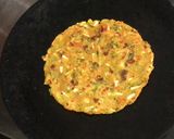 A picture of step 6 of Sorghum masala roti.