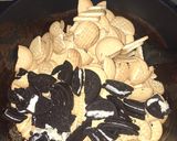 Gambar langkah 3 resipi Kek batik majmuk (oreo+ marie+peanut butter) #openhouse.