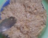 A picture of step 1 of Syrian Fried Kibbeh.
