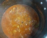 A picture of step 3 of Chicken egg biryani.