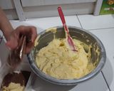 Foto langkah ke 6 dari resep Cake Marmer Jadul teflon.