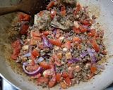 A picture of step 2 of Minced stew😋.