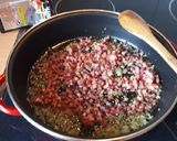 Foto del paso 3 de la receta 70. Cardo con jamón y almendras