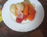 Foto del paso 10 de la receta: Jamoncitos de pollo en salsa de almendras con papas cocidas