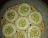 A picture of step 3 of Stuffed Chapati Tripe Layered Pizza.