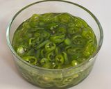 A picture of step 9 of Spicy Winter Immunity Green Chili Preserve.