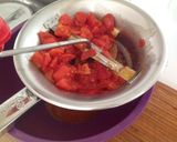 Foto del passaggio 2 della ricetta Spaghettini con pomodoro piccadilly e calamari