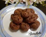 A picture of step 6 of Choco-Cashew Nankhathai (Airfryer Recipe).