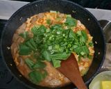 Foto langkah ke 7 dari resep Mie tek2 ala korea (pork) / ramnyun?.