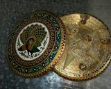 A picture of step 7 of Badam Paan.