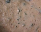A picture of step 2 of Moong dal chilla.
