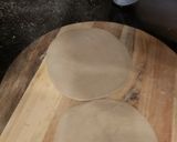 A picture of step 1 of Nuttela Paratha.