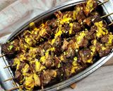 Foto del paso 6 de la receta: 🍢🌶️Brochetas picantes 🌶️🍢 Carne, cebolla y panceta