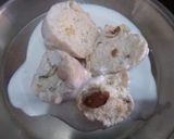 A picture of step 7 of Dahi Bhalla.