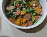 Foto langkah ke 5 dari resep Tumis bayam wortel.