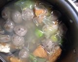 Foto langkah ke 4 dari resep Sayur bening Baso Tahu#tantanganakhirtahun.