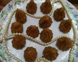 A picture of step 5 of Besan Modak.