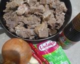 Foto langkah ke 1 dari resep Daging sapi saos tiram.