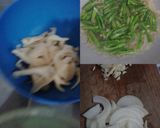 Foto langkah ke 1 dari resep Kacang panjang tumis jamur.