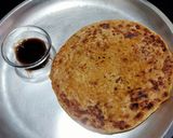 बचे हुए चावल का पराठा (bache huye chawal ka paratha recipe in Hindi) रेसिपी चरण 4 फोटो