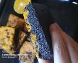 Foto langkah ke 7 dari resep Cemilan sehat Anak cheese Brownies enak Keju simpel No mixer.
